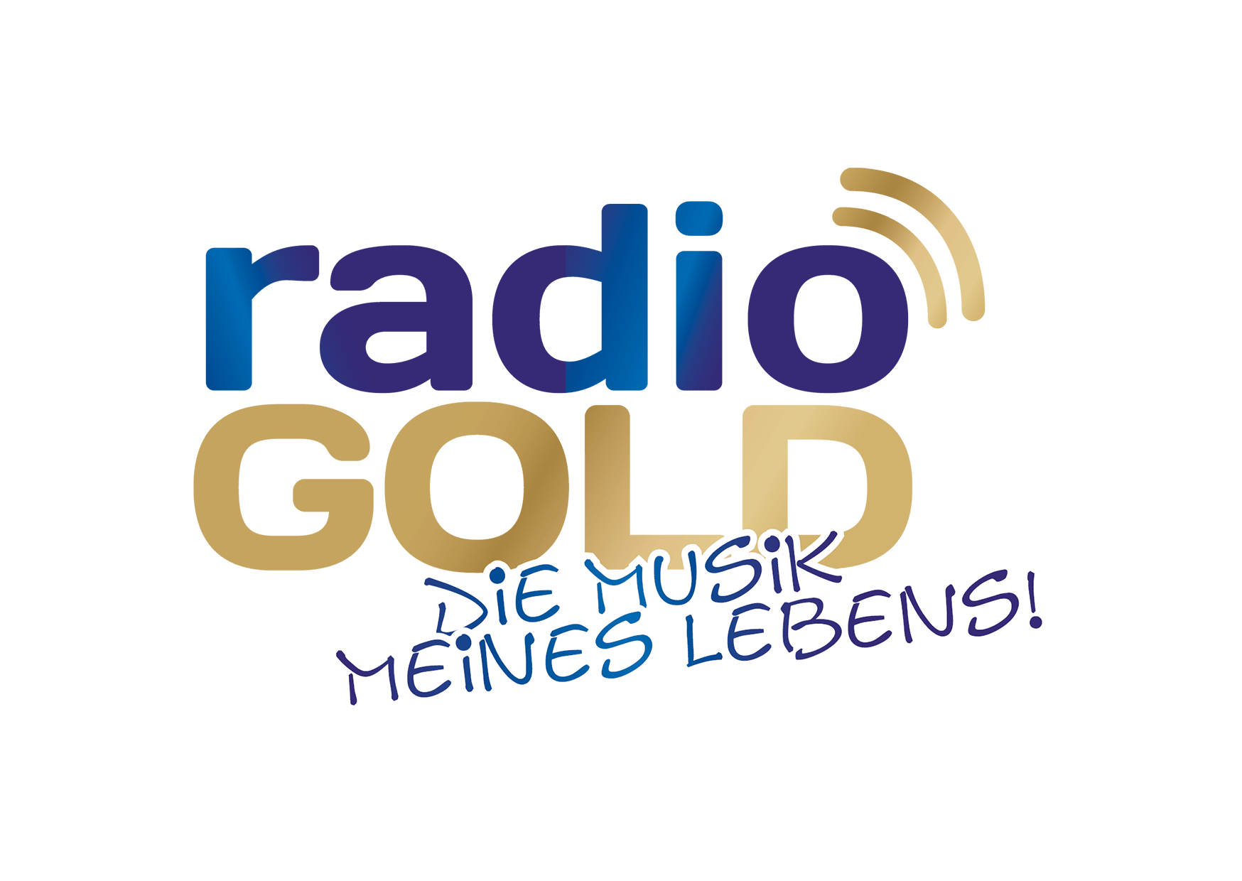Das Bild zeigt das Logo von radio GOLD!